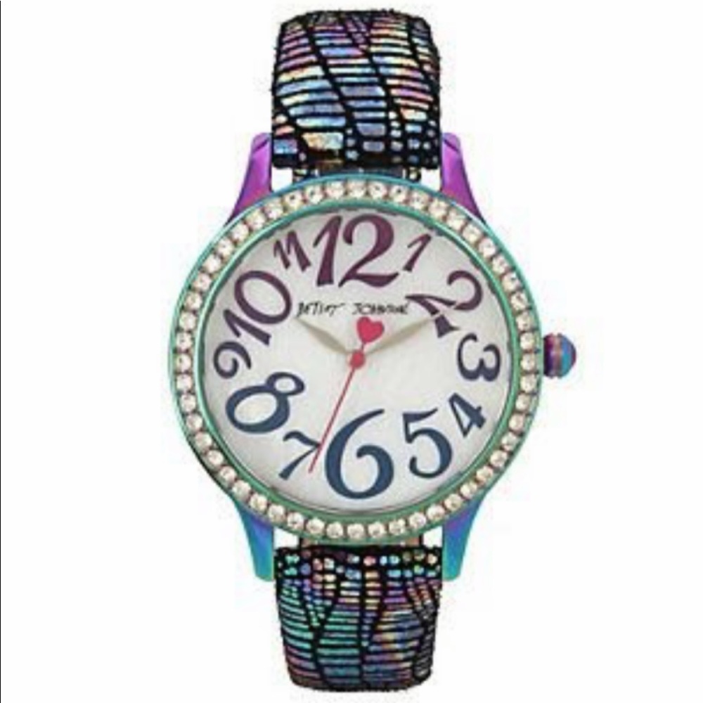 Betsey Johnson Iridescent Watch
